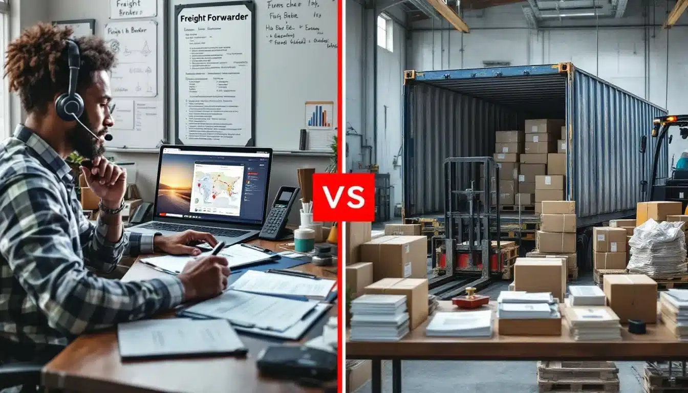 Freight Broker vs Freight Forwarder: Key Differences